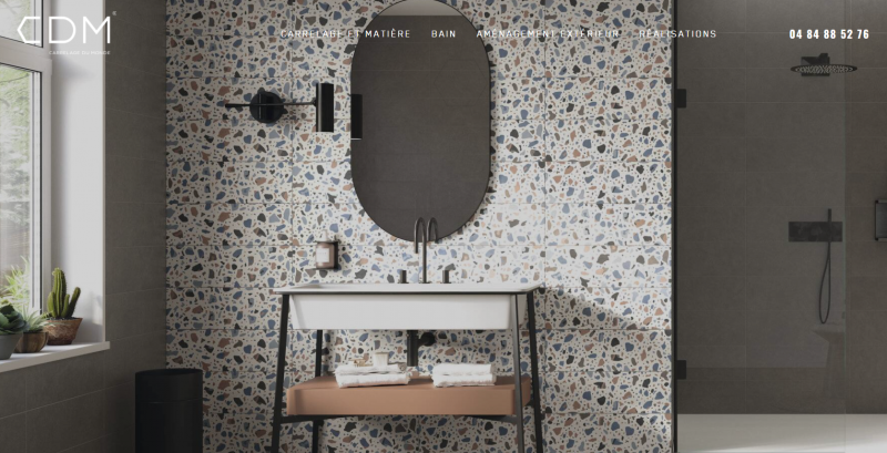 vente de carrelage haut de gamme intérieur et extérieur la garde proche de Toulon Carrelage du monde